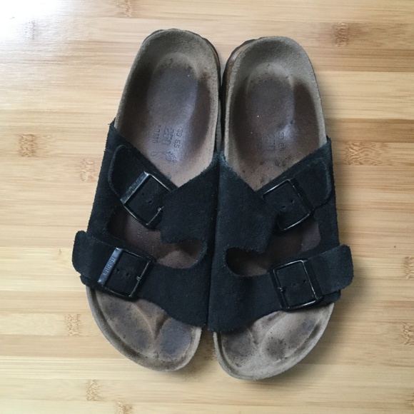 Birkenstock Shoes - Birkenstock Betula Two Strap Leather Sandals 39